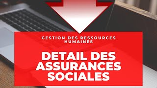 Détail des cotisations Assurance sociale [upl. by Anagnos]