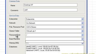 UDS  Configuring Service  VMware linked Clone Base [upl. by Everrs]