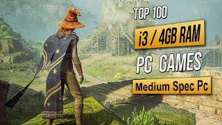 Top 100 Best Mid Spec Pc Games For i3  4GB RAM 2024 [upl. by Jessen]