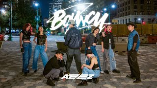 KPOP IN PUBLIC NYC ATEEZ 에이티즈  Bouncy Dance Cover by CLEAR [upl. by Walczak]