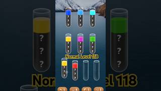 Water Sort  Challenges Normal  Level 118 [upl. by Sharline335]