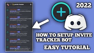 Setup Invite Tracker Bot Discord  Invite Manager Not Working  Alternative of Invite Manager  2022 [upl. by Ennayhs]