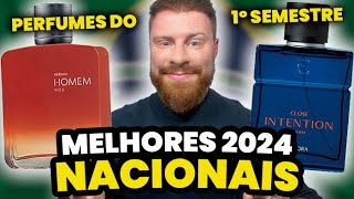 Os 10 MELHORES PERFUMES NACIONAIS lançados em 2024 até agora  Perfumes Masculinos [upl. by Victory977]