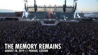 Metallica The Memory Remains Prague Czechia  August 18 2019 [upl. by Refiffej]