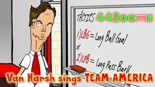 🇺🇸Louis van Gaal sings TEAM AMERICA🇺🇸 Parody [upl. by Suidualc]