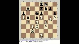 Tabatabaei M Amin vs Anton Guijarro David  Spain Team Chess Div Honor 2024 Melilla [upl. by Nalyd]