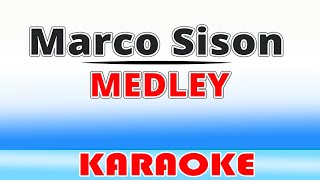 Marco Sison Medley KARAOKE [upl. by Anerbas]