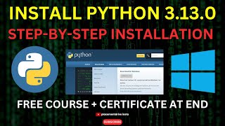 How to Install Python in 2024  StepbyStep Guide for Beginners [upl. by Rogerio]