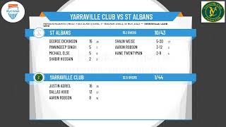 VTCA Patrick Quinn Shield Senior Seconds Round3  Yarraville Club v St Albans [upl. by Bianca96]