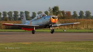 Pilatus P305 Take Off Donauwörth Airport [upl. by Yerag338]