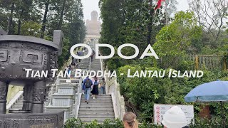 Tian Tan Buddha Visit in Lantau Island Hong Kong [upl. by Rebma]