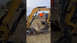 Moving Boulders With a CAT 305 Mini Excavator [upl. by Ximena456]