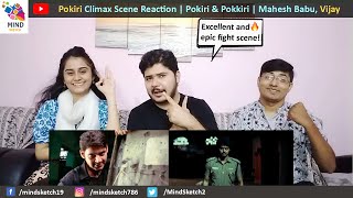 Pokiri Climax Scene Reaction Part 1 Pokiri amp Pokkiri  Mahesh Babu Vijay  Mass Scene Reaction [upl. by Aitercul]