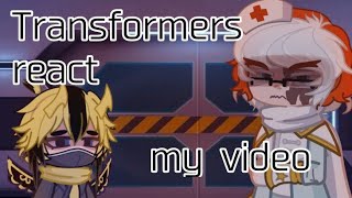 Transformers react toТрансформеры реагируют [upl. by Artema109]