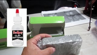 Super sculpey firm review video [upl. by Ahsatan]