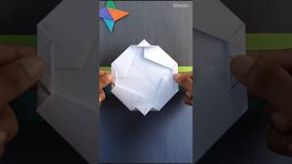 How To Make A Easy Paper Boomerang Frisbee  Amezing Returning Paper Frisbee  shorts craft diy [upl. by Anig]