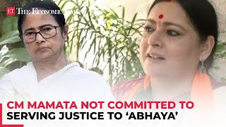 Kolkata Horror CM Mamata not committed to serving justice to ‘Abhaya’ allages BJPs Agnimitra Paul [upl. by Arorua]