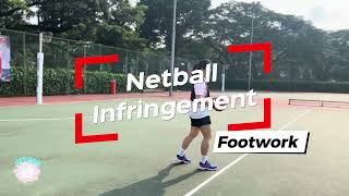 Learn Netball  Netball Rules  Footwork [upl. by Hugibert]