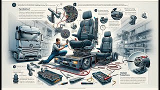 MercedesBenz Actros ISRI Seat Service amp Adjustment Guide [upl. by Letnohs]