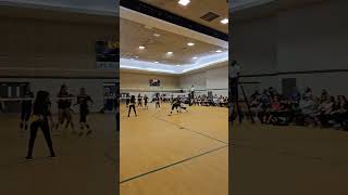 4 Daniela Receives and Scores Life Christian Academy vs City Of Life varsityvolleyball volleyball [upl. by Lyndy]