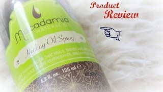 Product Review Macadamia Natural Healing Oil Spray [upl. by Htiekram13]