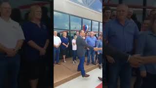 Facebook Live of Praseks Hillje Smokehouse Sealy TX Grand Opening [upl. by Leoy205]