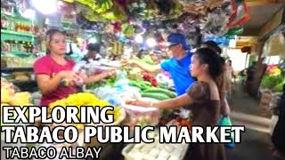 EXPLORING TABACO CITY PUBLIC MARKET MAYON LOOP  BICOL ADVENTURE [upl. by Artap257]