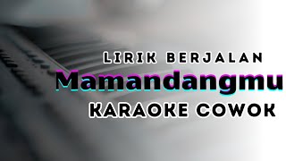 karaoke memandangmu nada cowok [upl. by Atauqal772]