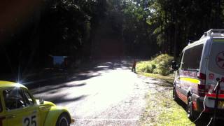 vw beetles racing  kempseycooperabung hillclimb 2011 [upl. by Dorita667]