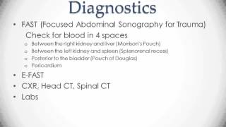 Secondary Trauma Survey  USMLE Step 2 Review [upl. by Samtsirhc436]