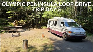 TRIP DAY 3  BRINNON TO PORT ANGELES  RIALTA RV TRIP WITH CATS  OLYMPIC PENINSULA LOOP DRIVE [upl. by Neelyk]