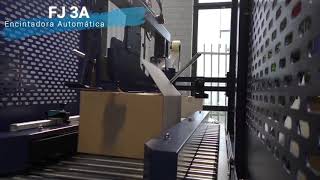 Máquina Encintadora de Cajas Automática FJ 3A [upl. by Montague]