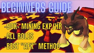 Ultimate Volcanic Mine Guide  90k XPHR OSRS [upl. by Leong]