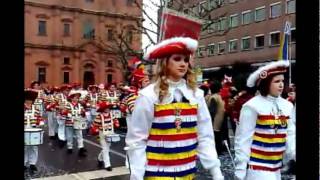 Meenzer Fasnacht  Carnival in the city of Mainz F [upl. by Rickert126]