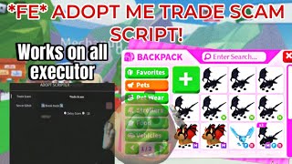 New Update Adopt Me Trade Scam Script🔥 Unlimited Bat Dragon 🤑 Pastebin [upl. by Littman]