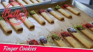 BAKERY STYLE FINGER COOKIES  FINGER BISCUITS [upl. by Myrtle]