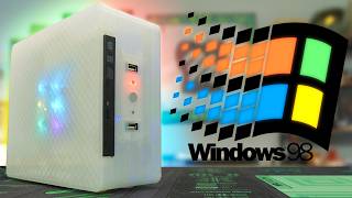 We bought a NEW Windows 98 Gaming PC [upl. by Tamera19]