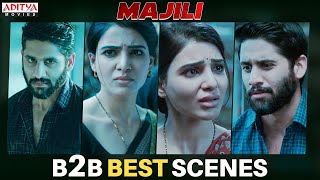 Majili Back To Back Best Love Scenes  Naga Chaitanya  Samantha  Aditya Movies [upl. by Ansell]