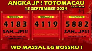 PREDIKSI TOTO MACAU 15 SEPTEMBER 2024  PREDIKSI TOTOMACAU HARI INI [upl. by Whit]