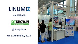 Linumiz booth at IOTSHOW 2024 by EFY [upl. by Hsetih]