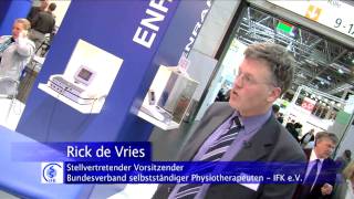 IFK Physiotherapie auf der MedizinMesse Medica Düsseldorf 2009 [upl. by Lachman926]