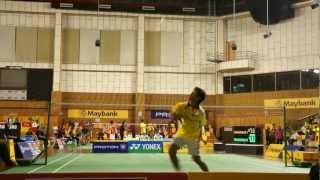 Selangor Badminton Open 2012 9  MS D1 R3 Yogendran Vs Misbun Syawal [upl. by Samuele]