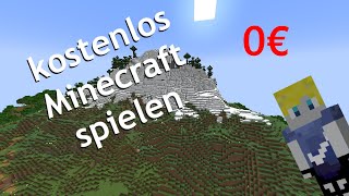 kostenlos Minecraft installieren 2023 [upl. by Eelyek]