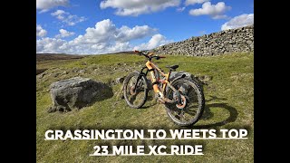 Grassington XC Ride March 2024 [upl. by Ynaffad283]