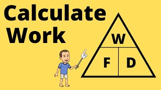 How to Calculate Work Done  Physics  Work  Force x Distance [upl. by Savanna]