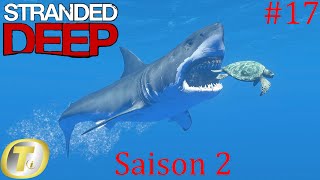 Ep17 Premier voyage en gyrocoptère Stranded Deep fr 08 [upl. by Novihc]