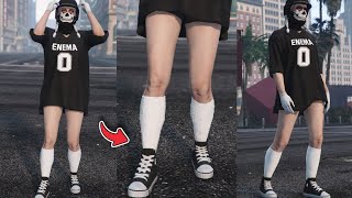 NEW Stuntman Shoes  SOCKS Tutorial No Losing Outfits GTA 5 Online [upl. by Ahgiela]