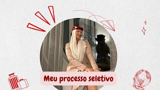 Seletiva EMIRATES ✈️ 💄 como foi o meu processo  Nov 2021 [upl. by Icnarf]