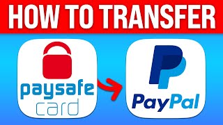 How To Transfer Paysafecard To Paypal 2024 Easy Method [upl. by Leugar]