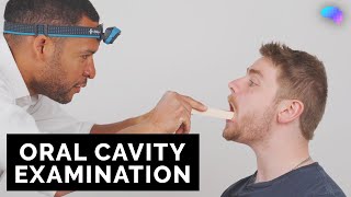 Oral Cavity Examination  OSCE Guide  UKMLA  CPSA [upl. by Teodor454]